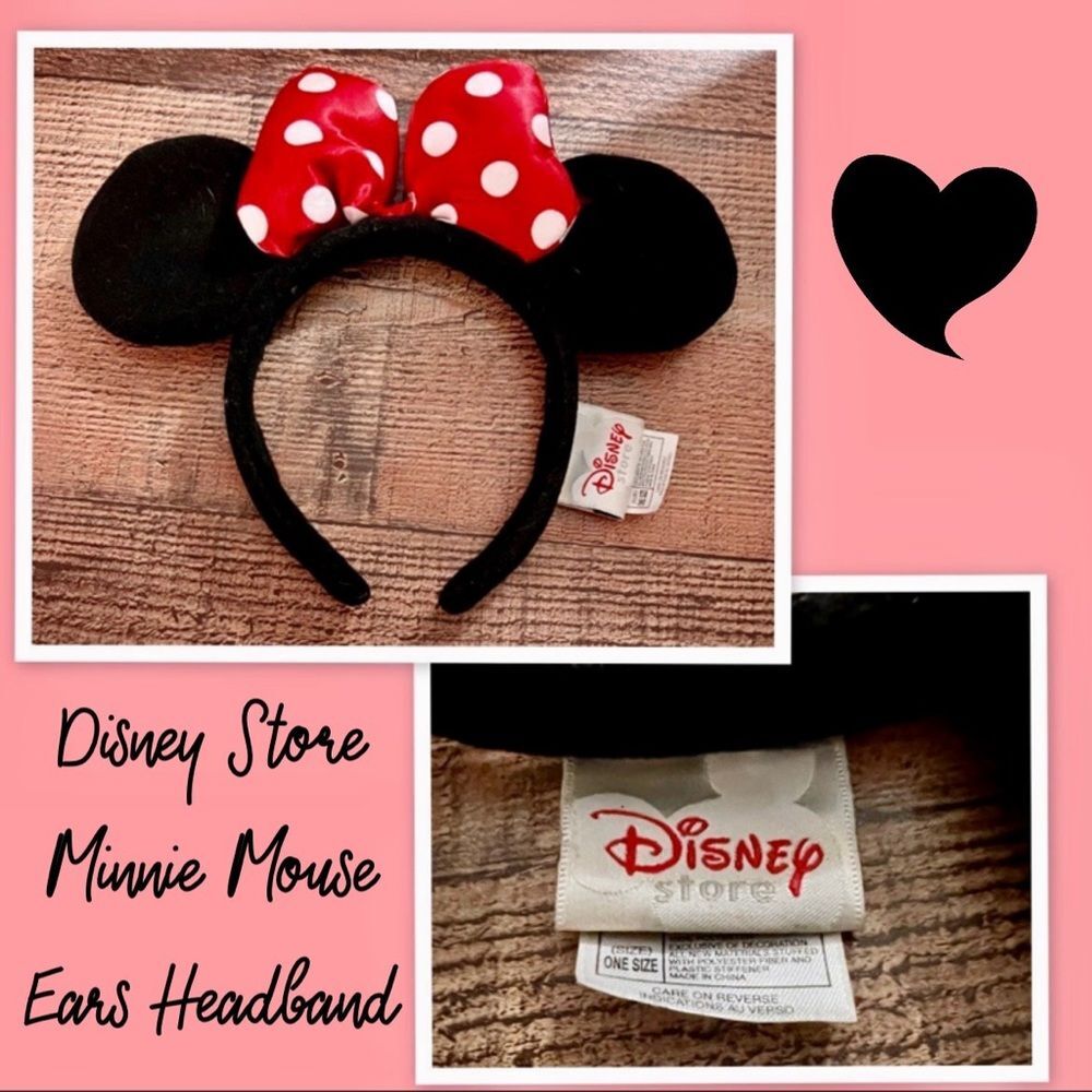 Disney Store Minnie Mouse Ears Headband